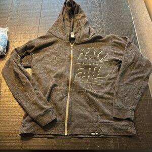 Flag Nor Fail Zip Up Sweatshirt Hoodie size XL